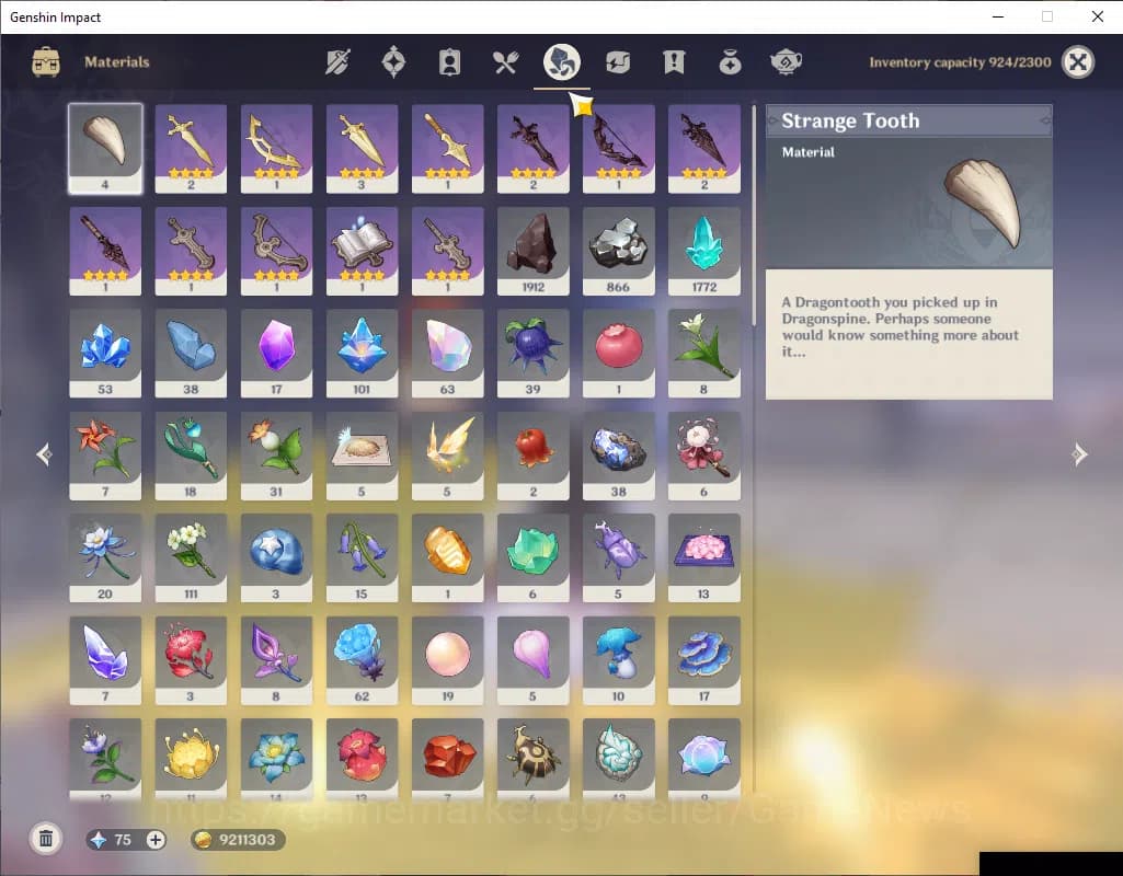 Genshin Impact Accounts ASIA|AR 56|8 Limited+4(*5Wep)|KinichC1+Sign,FlinsC image 9