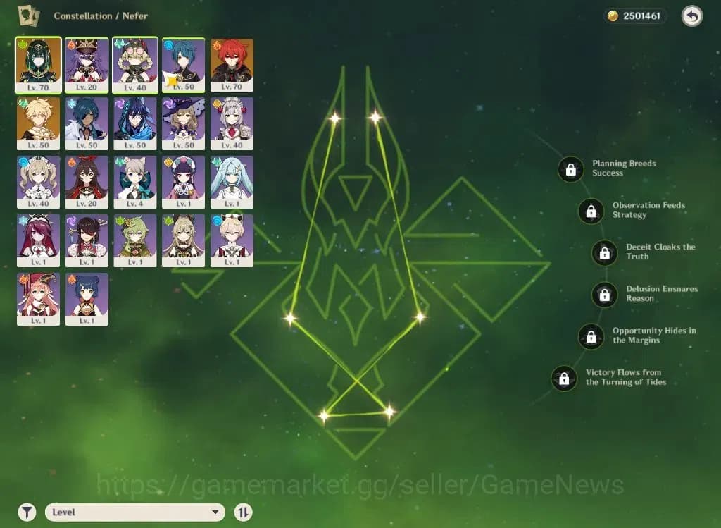 Genshin Impact Accounts ASIA|AR41|Starter|1Limited+19(*4Character)|Nefer,D image 3