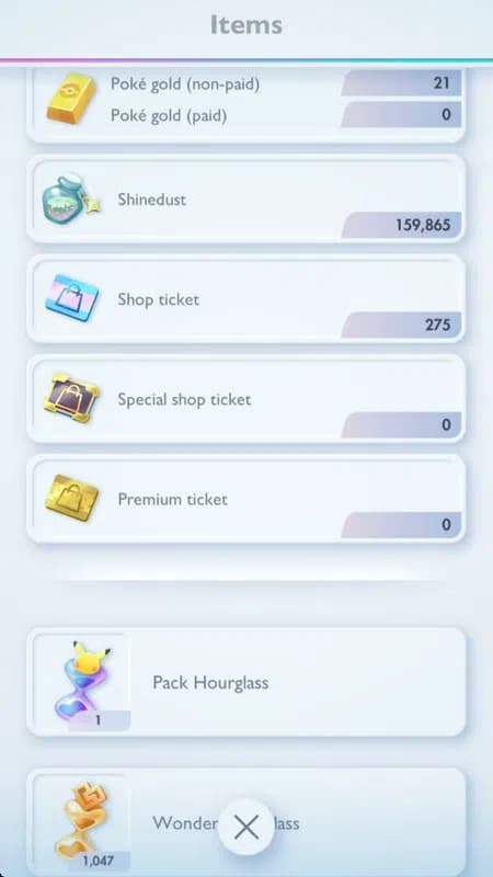 Pokémon TCG Pocket Accounts EN| 5k+ Card| 90+ EX| 2 Crown(RareCandy,Lilligant) image 17