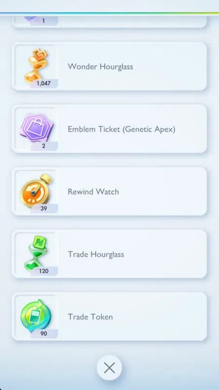 Pokémon TCG Pocket Accounts EN| 5k+ Card| 90+ EX| 2 Crown(RareCandy,Lilligant) image 18