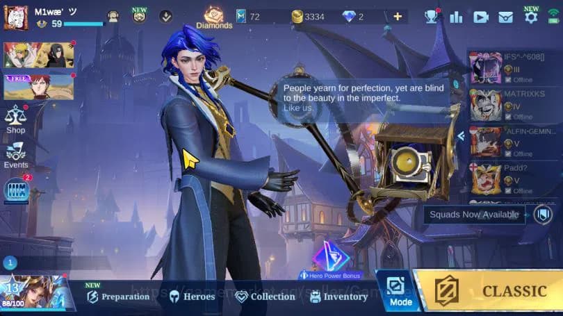 Mobile Legends: Bang Bang Accounts Hero 118|Skin 188|High Immo 106|Prime+M7 Granger,A image 1