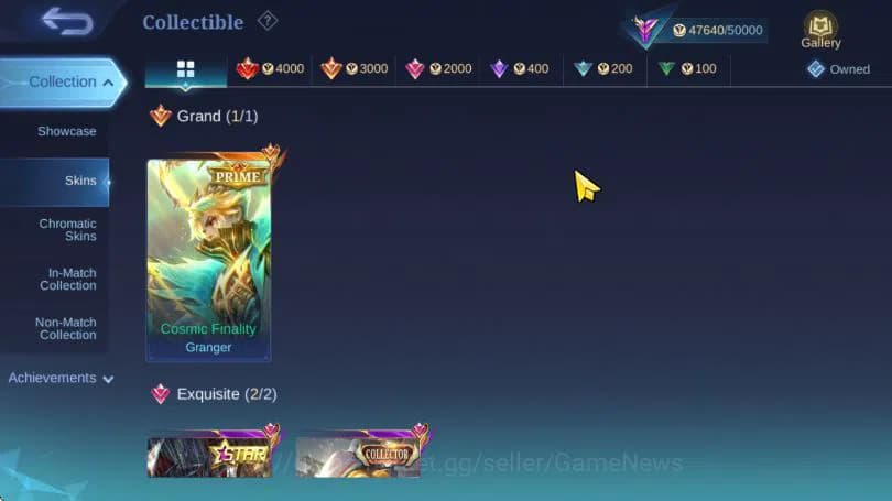 Mobile Legends: Bang Bang Accounts Hero 118|Skin 188|High Immo 106|Prime+M7 Granger,A image 7