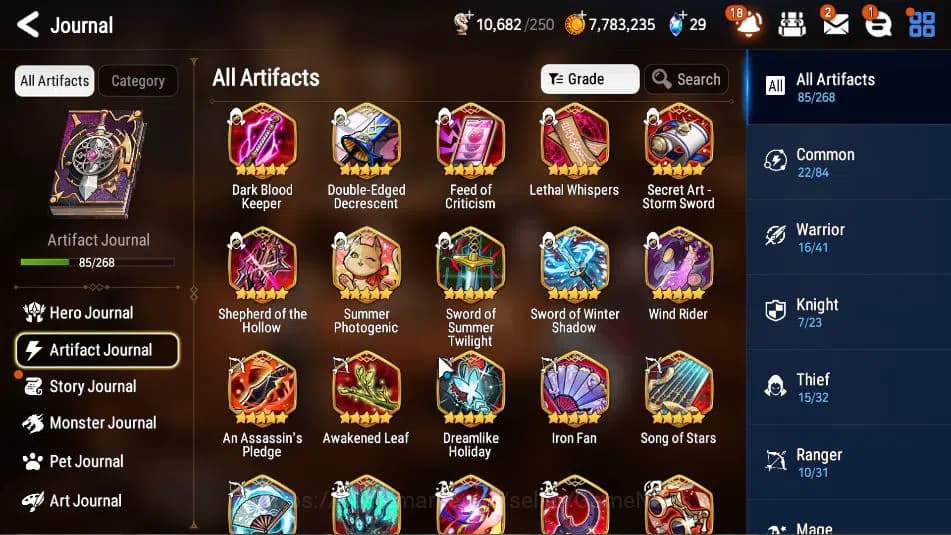 Epic Seven Accounts ASIA Verif|12 ML(DB Senya,DK Sharun,Ab Yufine,Etc) image 10