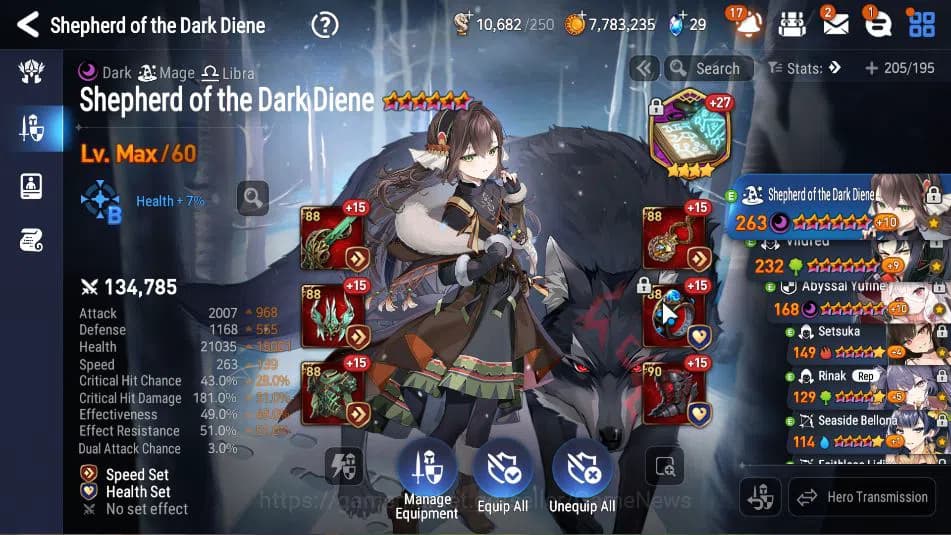 Epic Seven Accounts ASIA Verif|12 ML(DB Senya,DK Sharun,Ab Yufine,Etc) image 17
