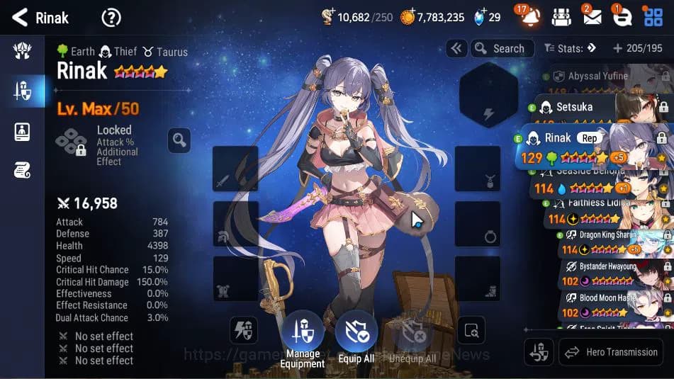 Epic Seven Accounts ASIA Verif|12 ML(DB Senya,DK Sharun,Ab Yufine,Etc) image 20