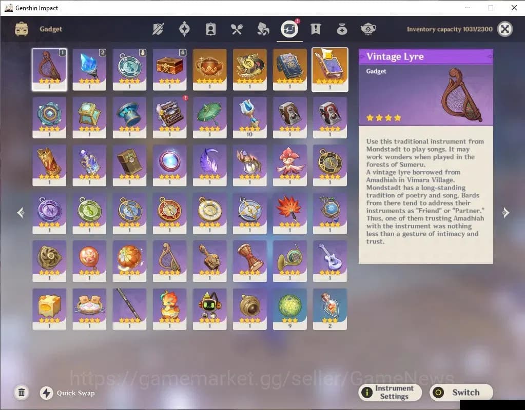 Genshin Impact Accounts Asia|AR 59|Moonlit Bloom Team|14 Limited+9(*5Wep)| image 17