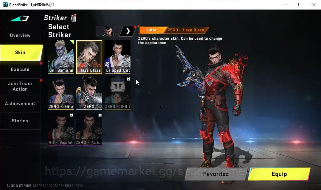 Blood Strike Accounts ASIA|7 ETERNAL COLLAB M4A1,UZI,QBZ95,SPIKE,Ethan|M image 13