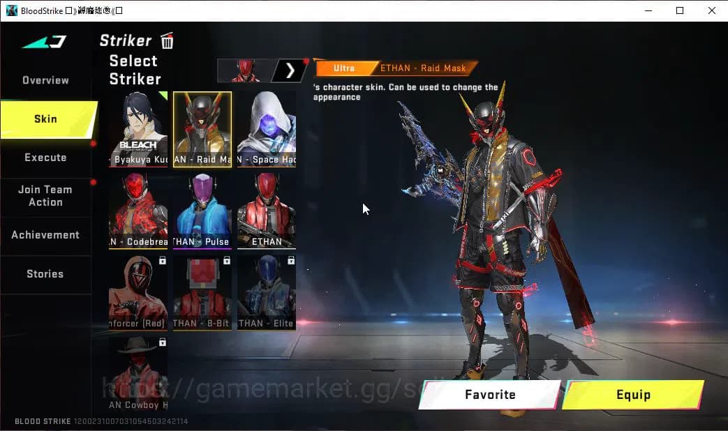 Blood Strike Accounts ASIA|7 ETERNAL COLLAB M4A1,UZI,QBZ95,SPIKE,Ethan|M image 14