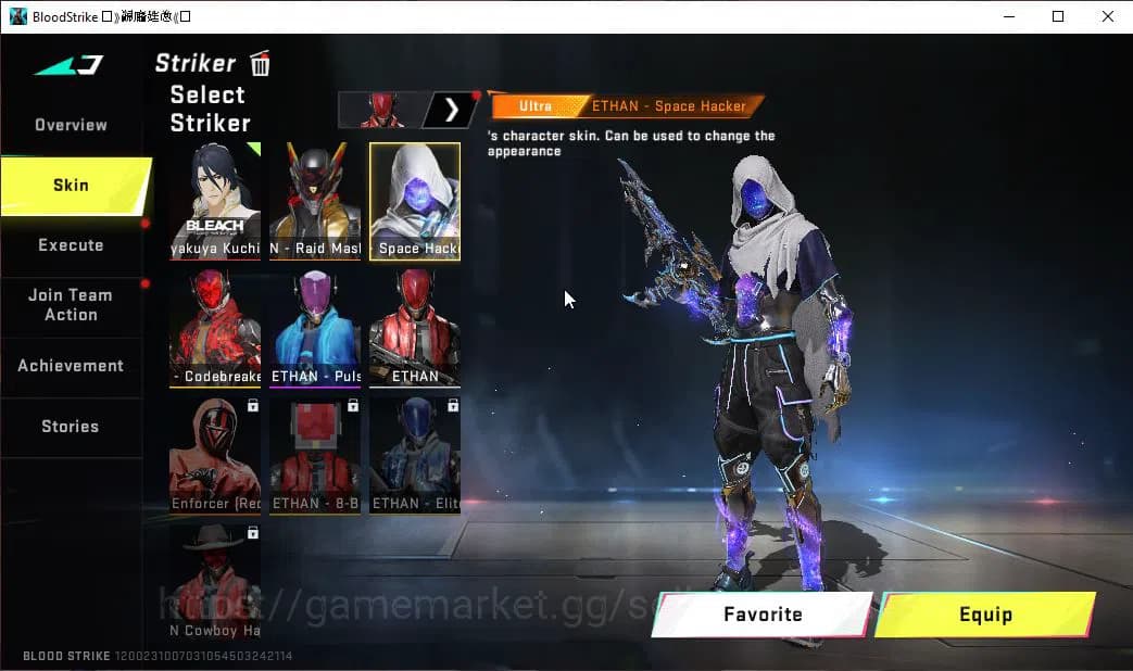 Blood Strike Accounts ASIA|7 ETERNAL COLLAB M4A1,UZI,QBZ95,SPIKE,Ethan|M image 15