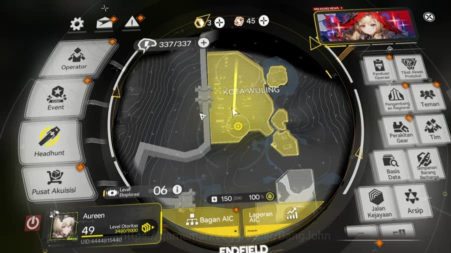 Arknights: Endfield Accounts ASIA | Level 49 | 2 Limit+2 Sign | Yvonne Sign, Ta image 1