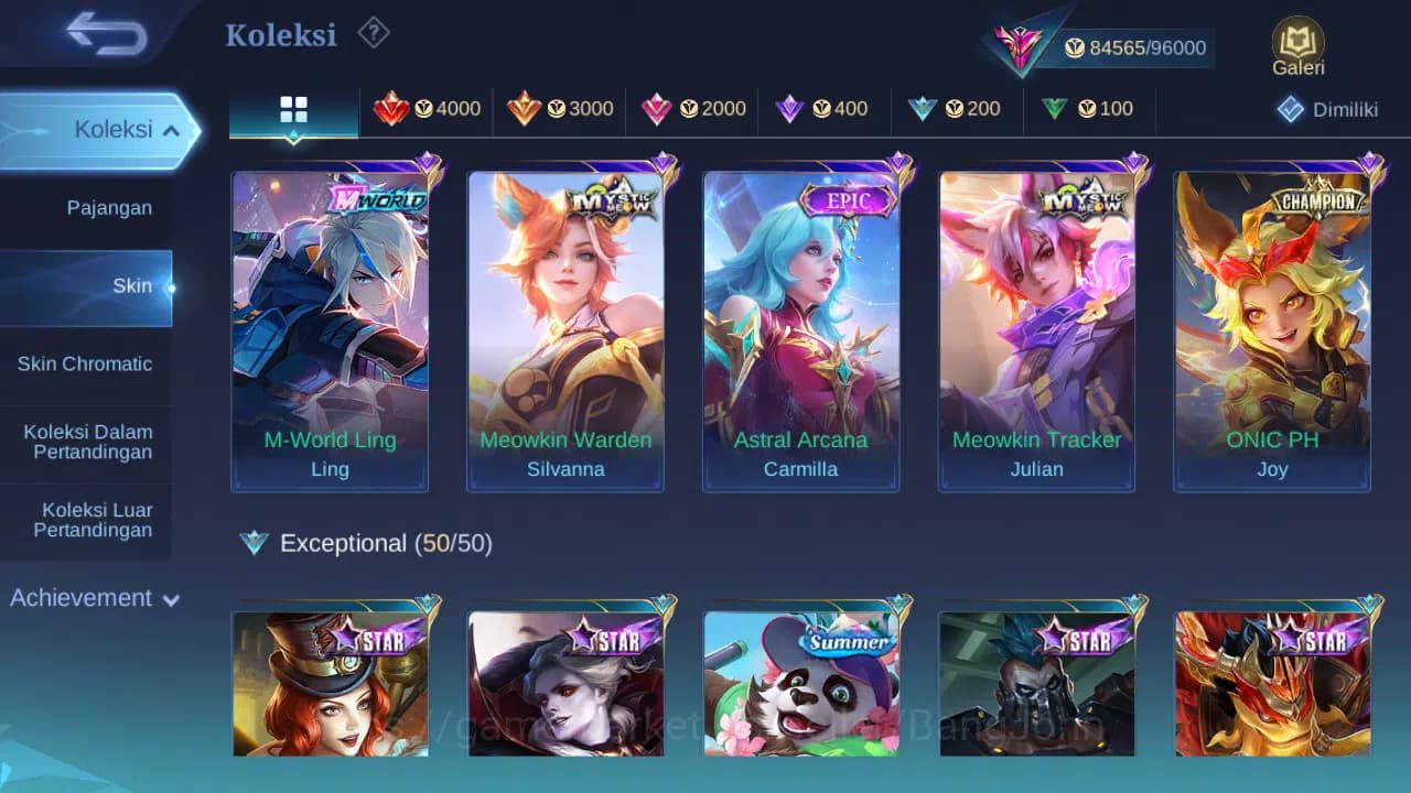 Mobile Legends: Bang Bang Accounts GLOBAL Hero 132 Skin 304 Aspirant Fanny Layla | 11 image 10