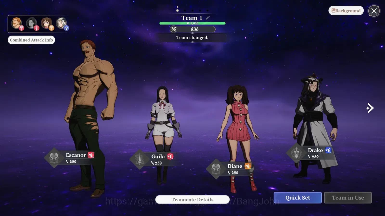 The Seven Deadly Sins: Origin Accounts EUROPE|Fresh Starter Lvl 2|4 SSR|Escanor,Guila,Dia image 4
