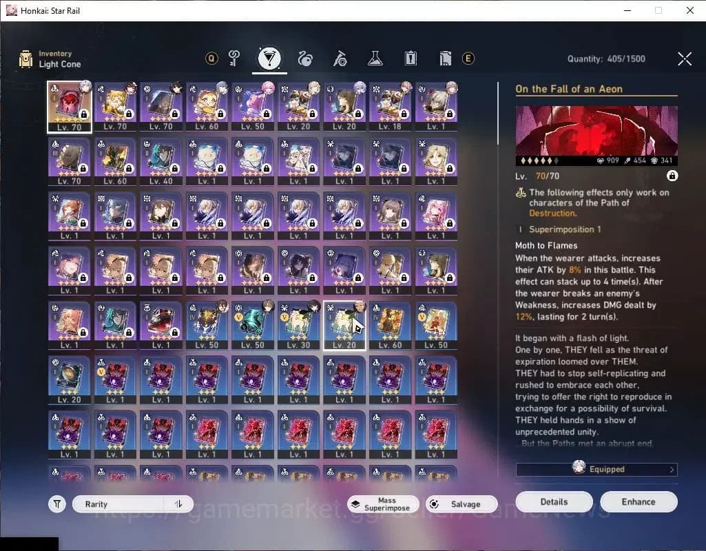 Honkai Star Rail Accounts Asia|TL 58|Phainon Prem Team|10 Limited|PhainonE2, image 6