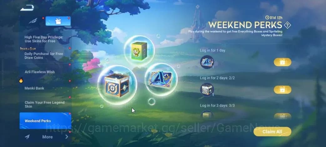 Honor of Kings Accounts Hero 7|Starter with Legend Skin Selection Chest(Di image 9