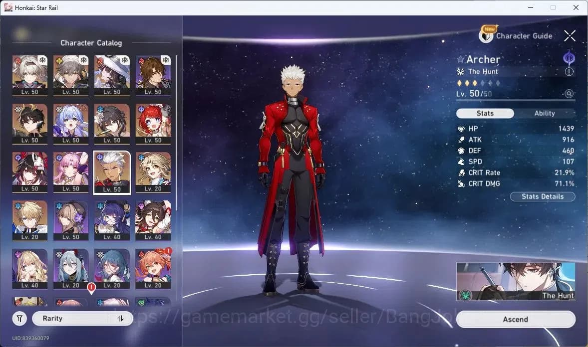 Honkai Star Rail Accounts ASIA | TL40 | Firefly, The Dahlia, Dan Heng IL, Ro image 9