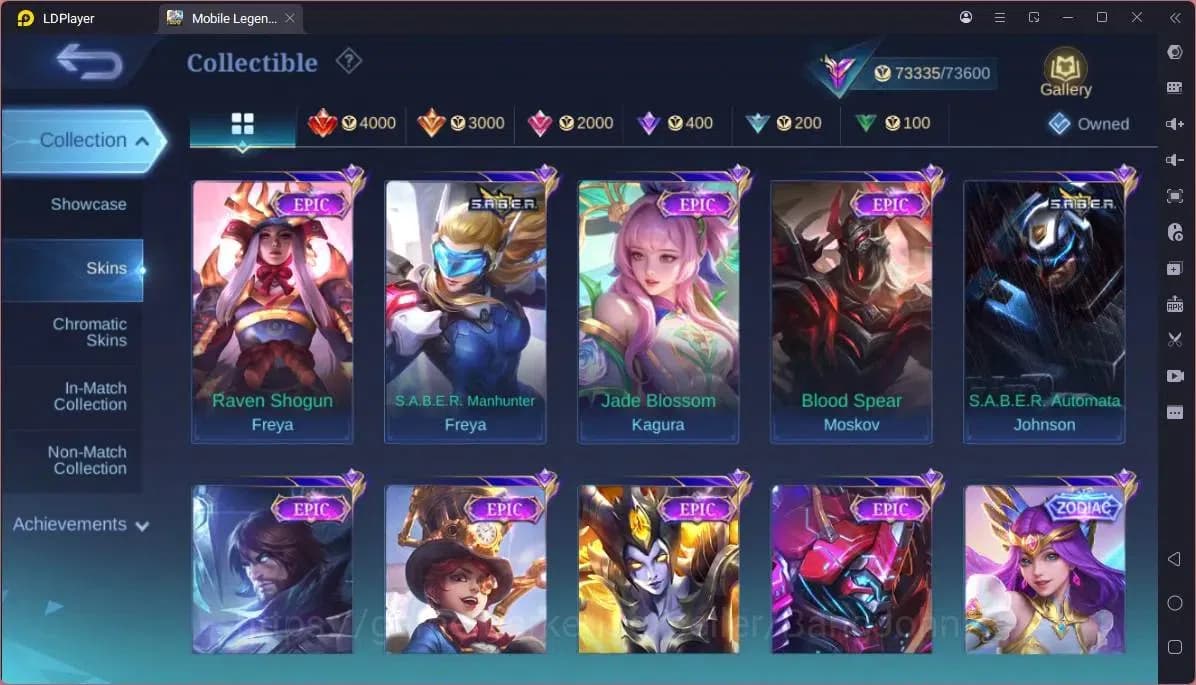 Mobile Legends: Bang Bang Accounts GLOBAL Hero 132 Skin 282|Aspirant Ruby|Prime Beatr image 6