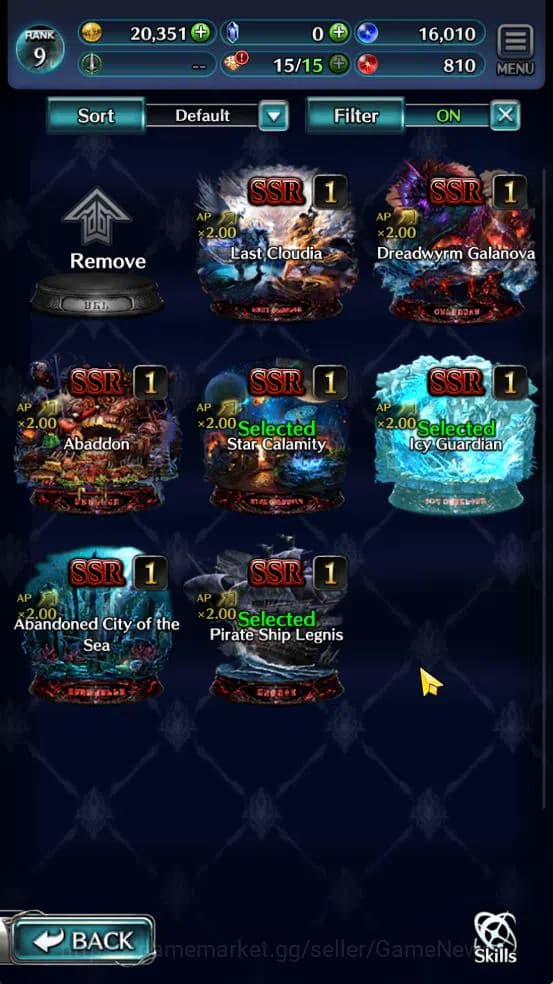 Last Cloudia Accounts GLOBAL | Starter Rank 9 | Hinata Sakaguchi, AoG La image 2