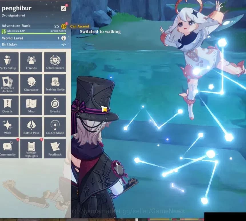 Genshin Impact Accounts ASIA|Starter|AR25|1Limited+13(*4Character)|Lyney|M image 2