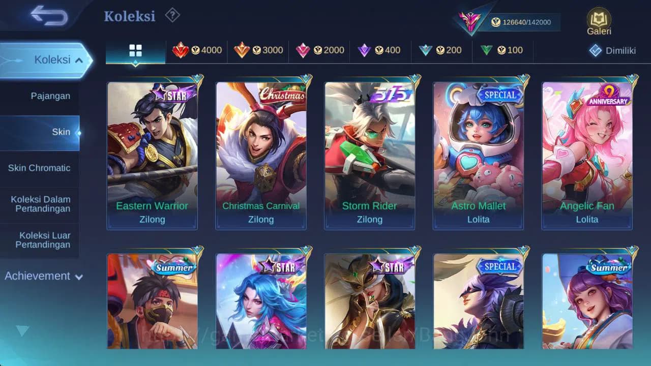 Mobile Legends: Bang Bang Accounts GLOBAL|Hero 132|skin 400|legend(freya,alu),KOF val image 10