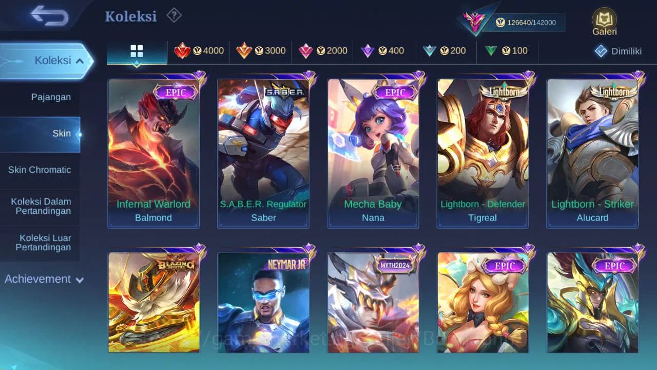 Mobile Legends: Bang Bang Accounts GLOBAL|Hero 132|skin 400|legend(freya,alu),KOF val image 17