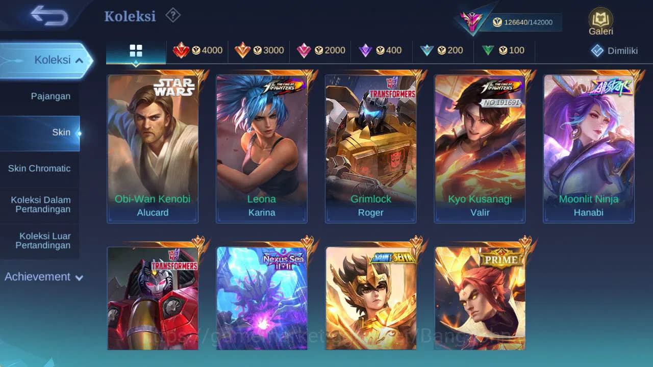 Mobile Legends: Bang Bang Accounts GLOBAL|Hero 132|skin 400|legend(freya,alu),KOF val image 19