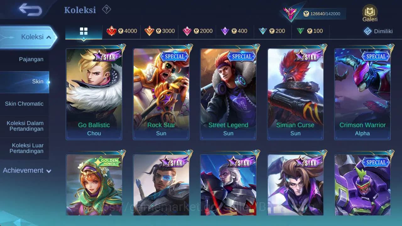 Mobile Legends: Bang Bang Accounts GLOBAL|Hero 132|skin 400|legend(freya,alu),KOF val image 9