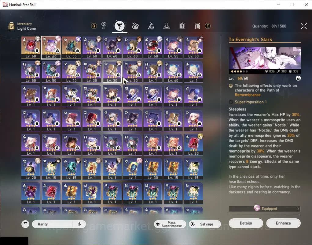 Honkai Star Rail Accounts ASIA|TL 50|9 Limited|Evernight+Sign,Castorice,Yao image 8
