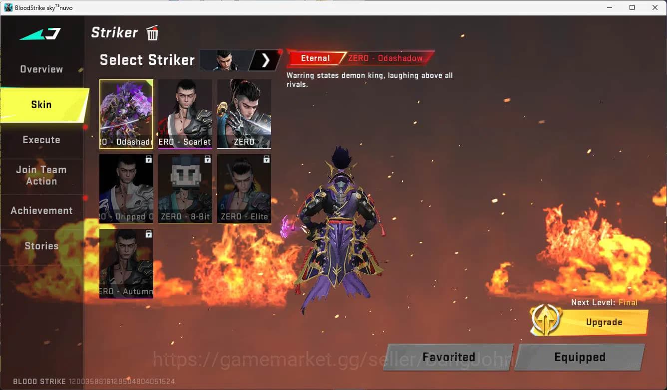 Blood Strike Accounts ASIA | eternal Zero, bleach Ethan, ultra jet, PLYP image 2