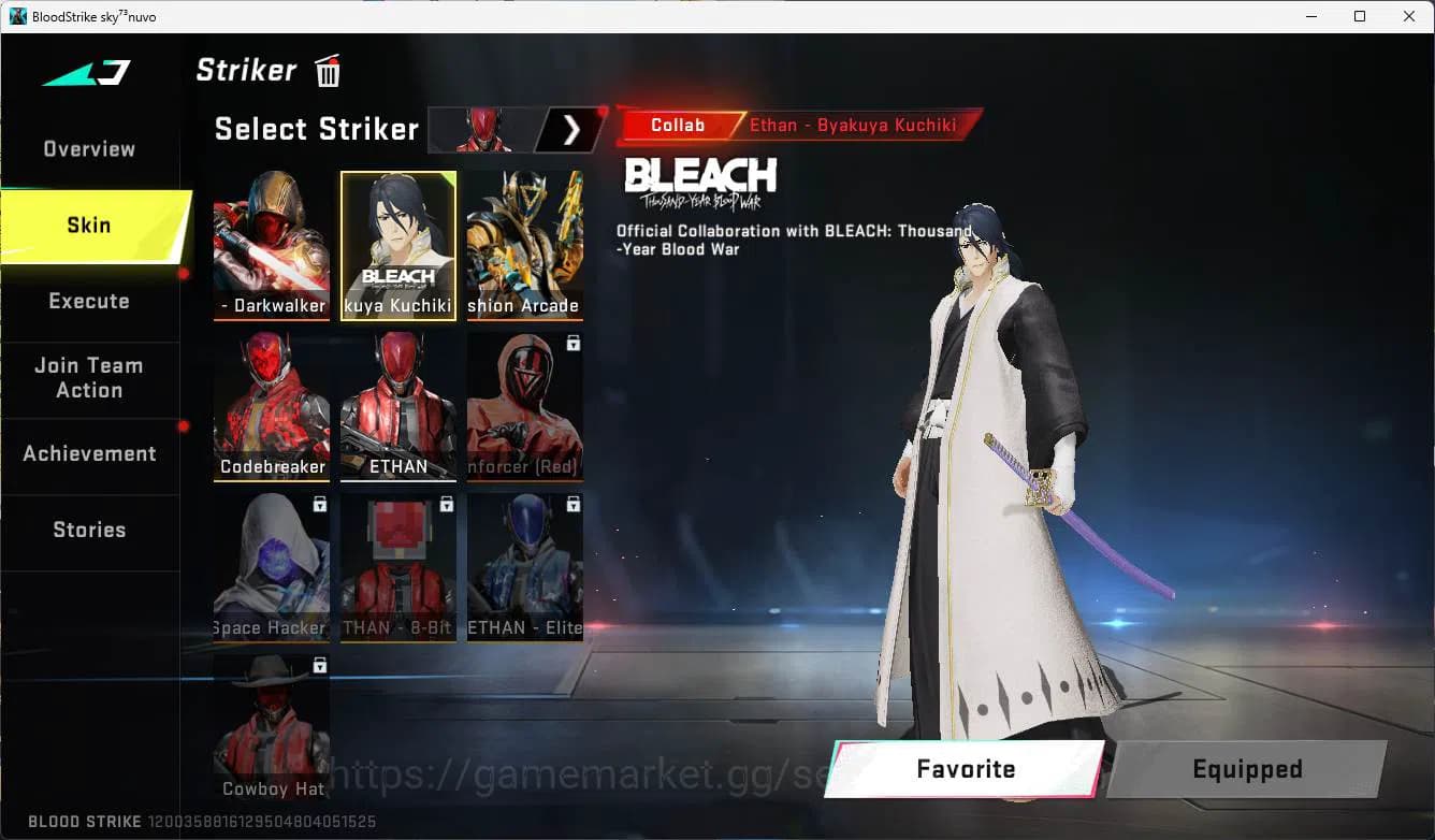 Blood Strike Accounts ASIA | eternal Zero, bleach Ethan, ultra jet, PLYP image 3