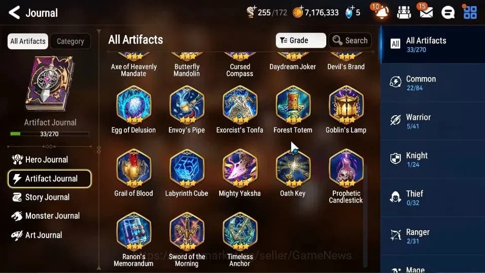 Epic Seven Accounts GLOBAL Unverif|New Era|3 ML(Salome,LOT Scales,Beli image 10