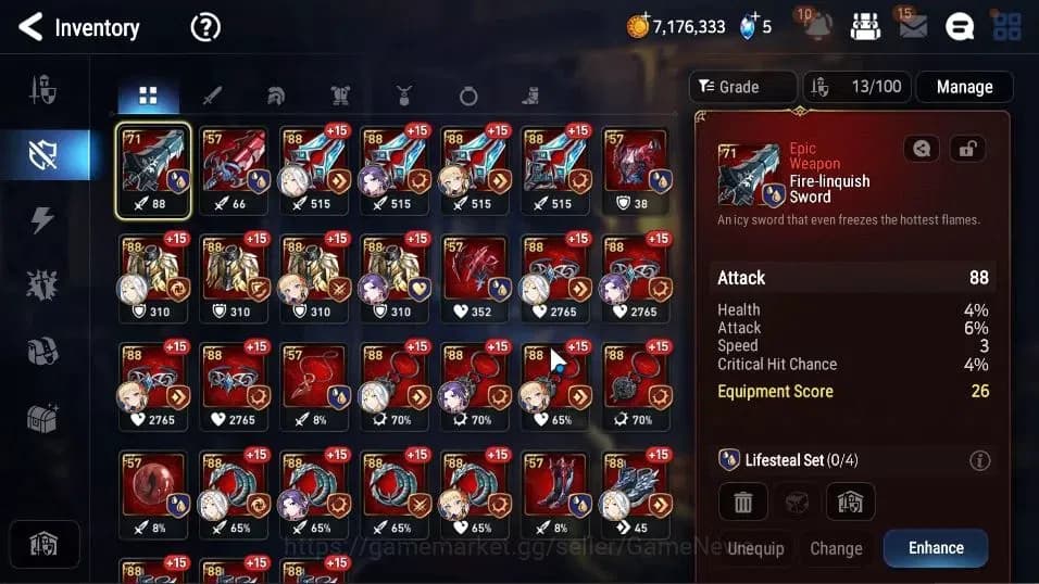 Epic Seven Accounts GLOBAL Unverif|New Era|3 ML(Salome,LOT Scales,Beli image 20