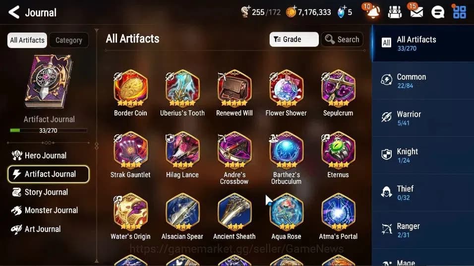 Epic Seven Accounts GLOBAL Unverif|New Era|3 ML(Salome,LOT Scales,Beli image 9
