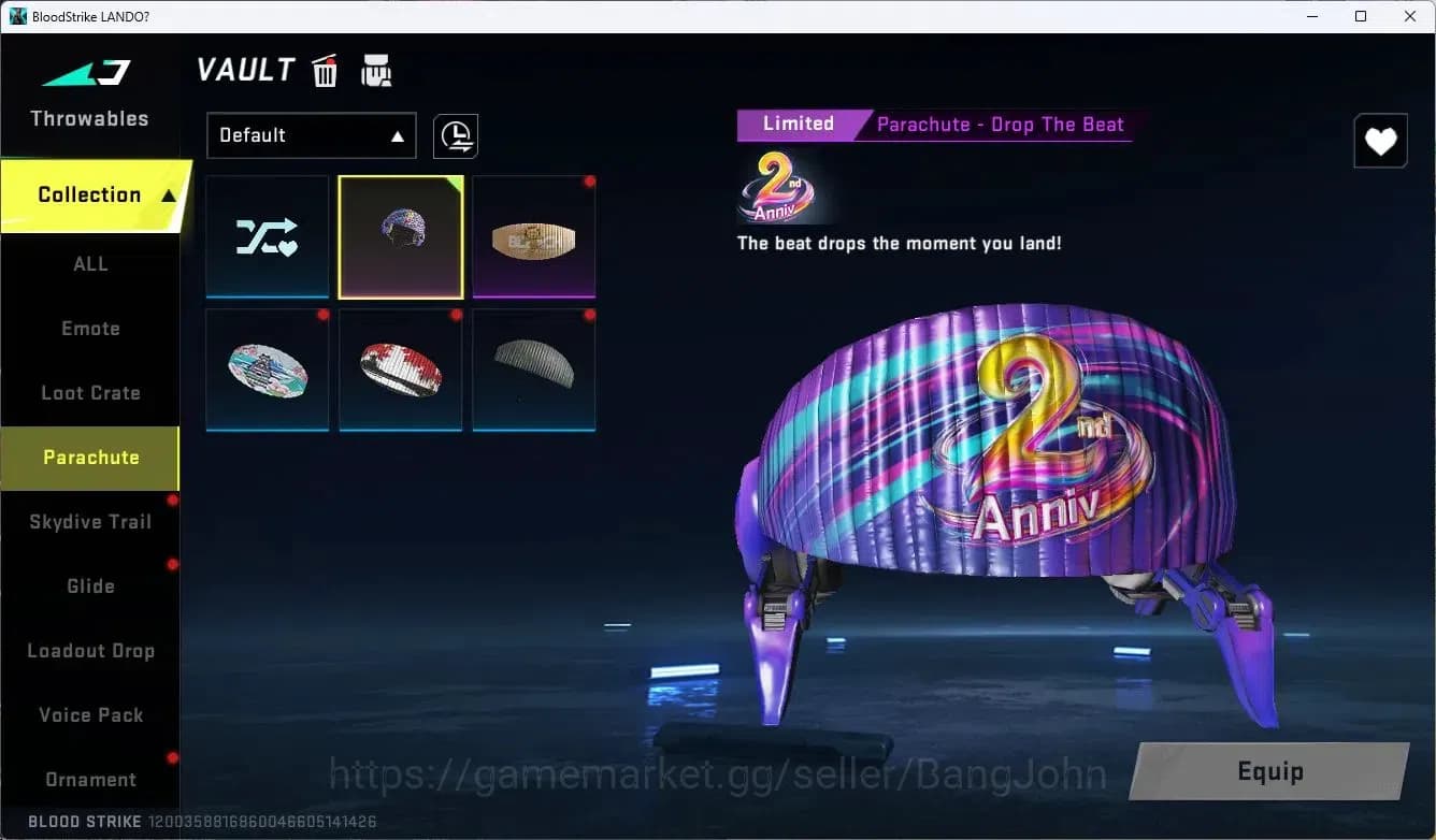 Blood Strike Accounts ASIA | EVO FAL-Evolved Draco | 2 Collab Skins | 3 image 17