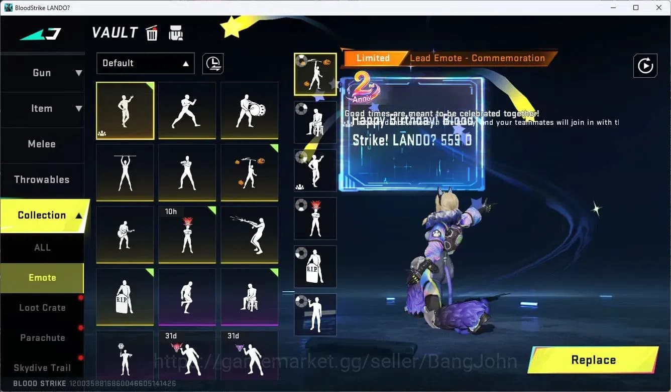 Blood Strike Accounts ASIA | EVO FAL-Evolved Draco | 2 Collab Skins | 3 image 19