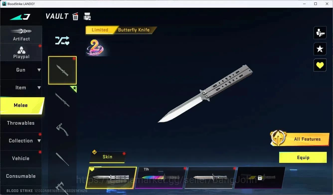 Blood Strike Accounts ASIA | EVO FAL-Evolved Draco | 2 Collab Skins | 3 image 20
