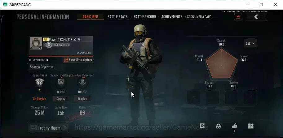 Arena Breakout Accounts MOBILE|Lv30|SV 25M|CV 16M|Utopia|Decree LR-AR1,Dec image 2