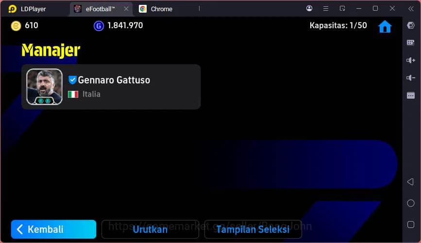eFootball Accounts ANDROID|PW 3191|Coin 610|Paul Scholes + Bryan Robs image 5