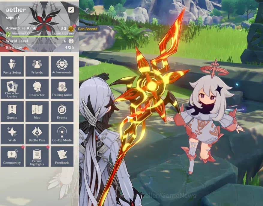 Genshin Impact Accounts ASIA|AR50||6Limited+3(*5Weapon)|ArlecchinoC1+Sign, image 1