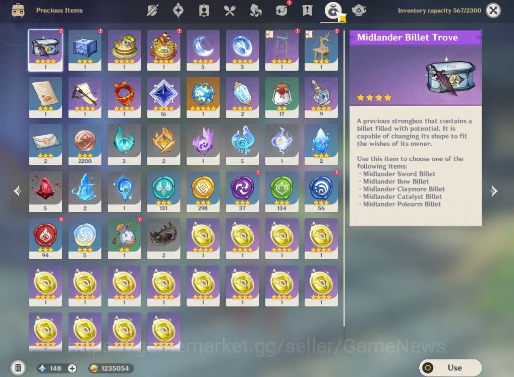 Genshin Impact Accounts ASIA|AR50||6Limited+3(*5Weapon)|ArlecchinoC1+Sign, image 10