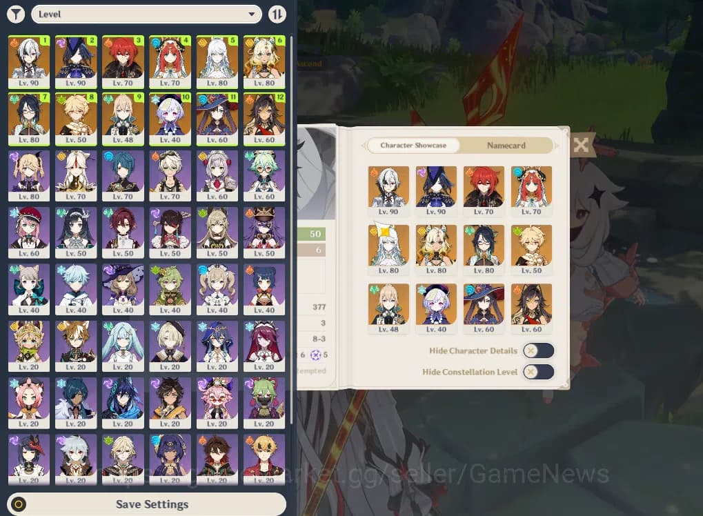 Genshin Impact Accounts ASIA|AR50||6Limited+3(*5Weapon)|ArlecchinoC1+Sign, image 2