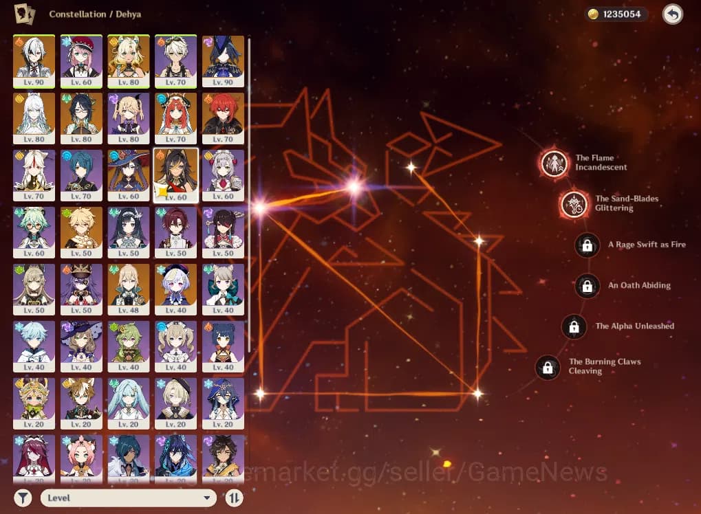 Genshin Impact Accounts ASIA|AR50||6Limited+3(*5Weapon)|ArlecchinoC1+Sign, image 4