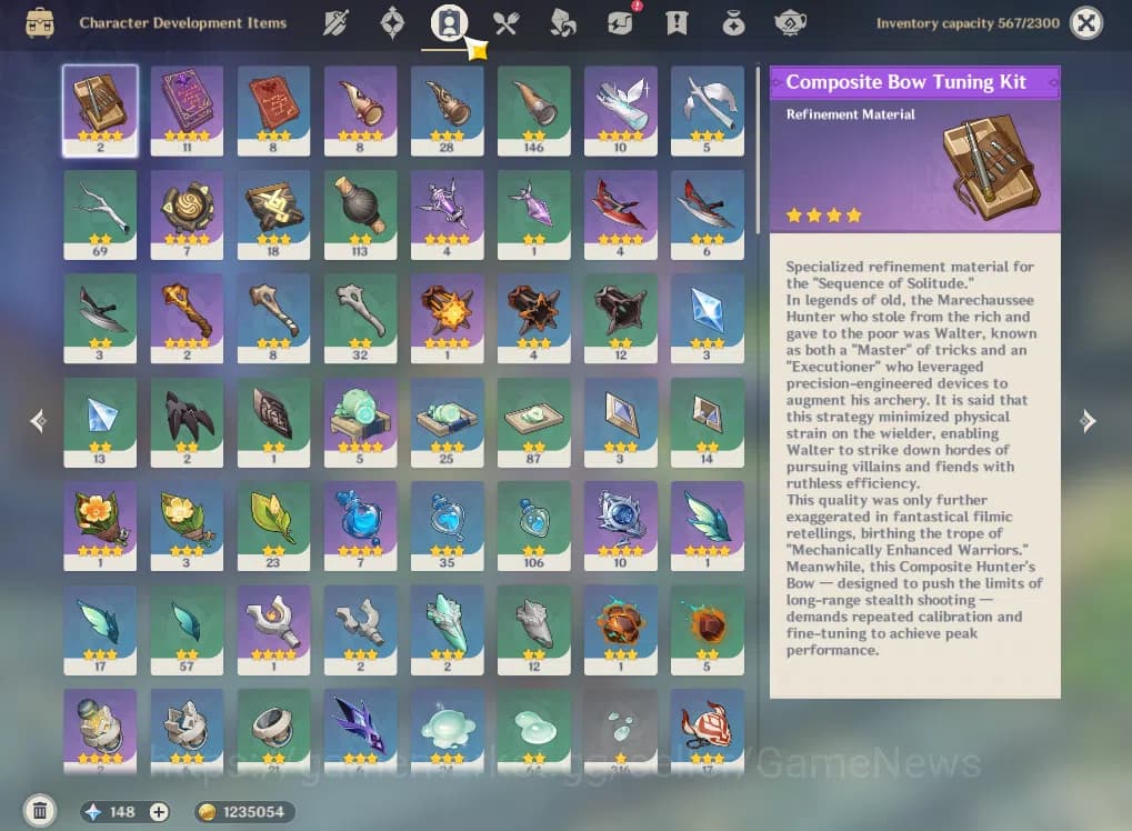 Genshin Impact Accounts ASIA|AR50||6Limited+3(*5Weapon)|ArlecchinoC1+Sign, image 7