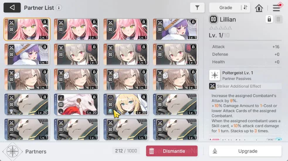 Chaos Zero Nightmare Accounts GLOBAL Lv 41|8,5K Crystal+37 Res Anchor|4 SSR [Tip image 5