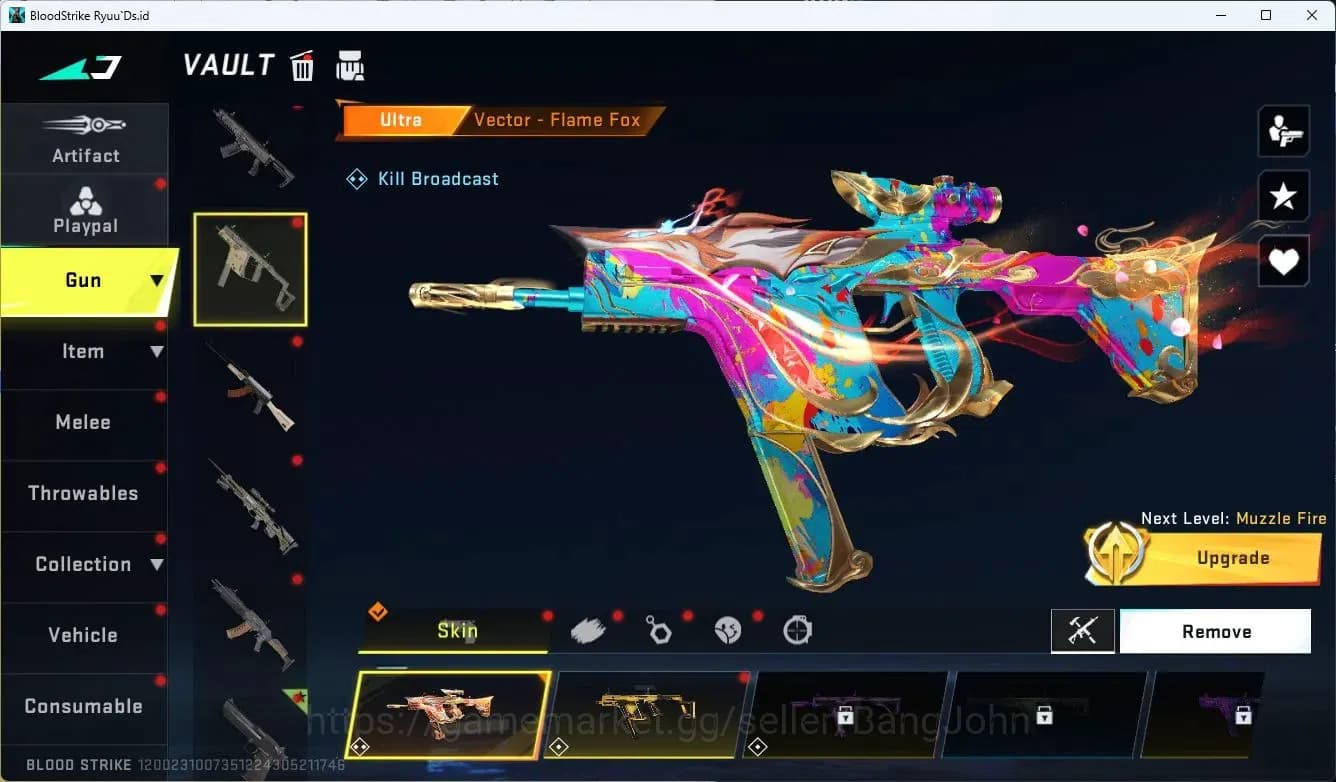 Blood Strike Accounts ASIA | Eternal Desert Eagle-Scorpius|3 EVA,7DS Gun image 11