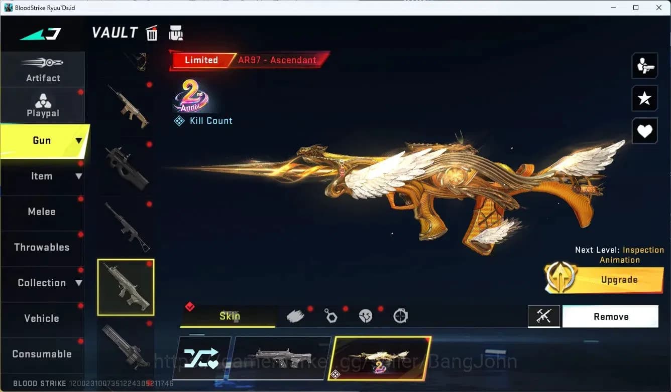 Blood Strike Accounts ASIA | Eternal Desert Eagle-Scorpius|3 EVA,7DS Gun image 17