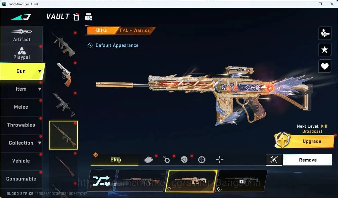 Blood Strike Accounts ASIA | Eternal Desert Eagle-Scorpius|3 EVA,7DS Gun image 20