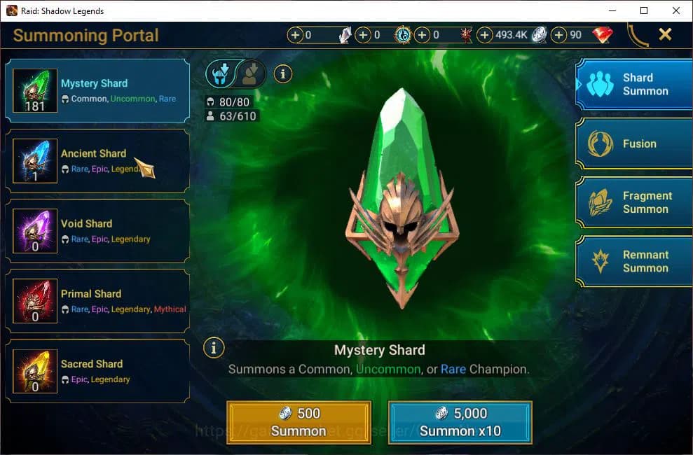 Raid: Shadow Legends Accounts Lv30|286K Power|Starter|8 Legendary (Ninja,Ezio,Tr image 11