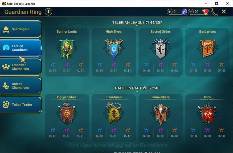 Raid: Shadow Legends Accounts Lv30|286K Power|Starter|8 Legendary (Ninja,Ezio,Tr image 7