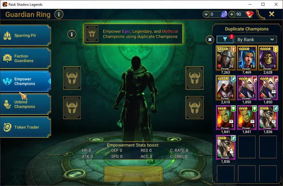 Raid: Shadow Legends Accounts Lv30|286K Power|Starter|8 Legendary (Ninja,Ezio,Tr image 8