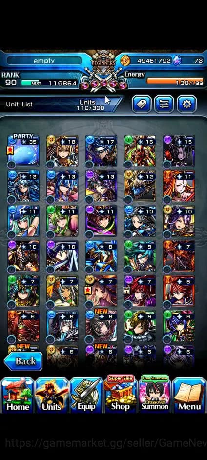 Grand Summoners Accounts Global|Rank 90|19 Ascend+7 TW|[Okarun,Emiya,Chloe, image 18